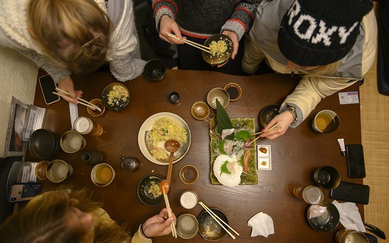 roxy snowboards japanese food